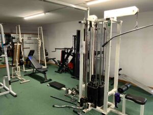 Salle Nac Muscu après peinture