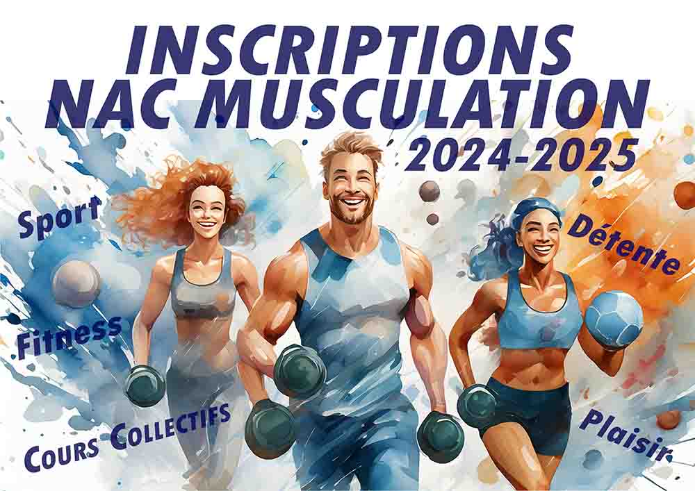 inscription Nac Muscu 2024 2025