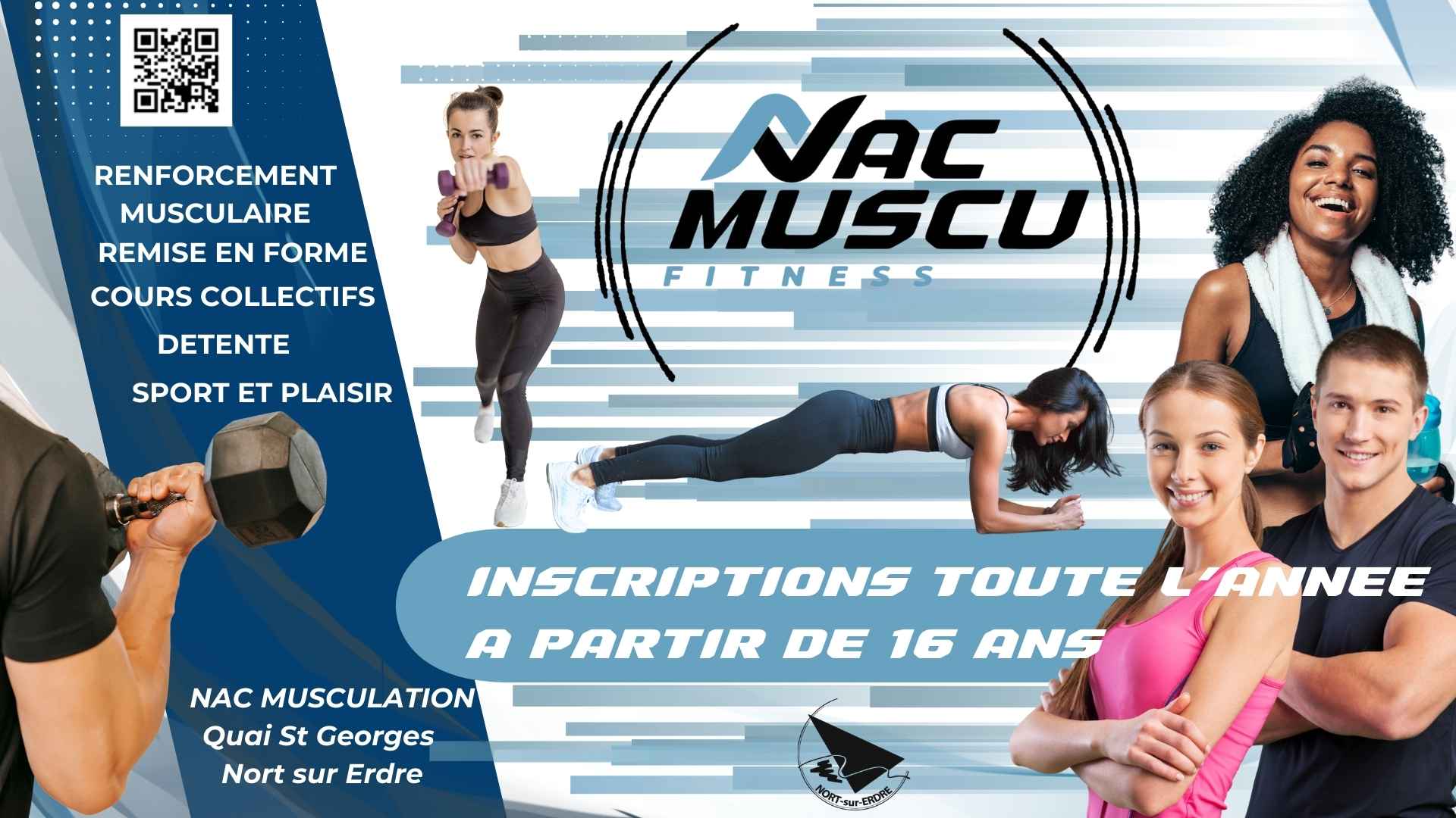 les inscriptions continuent au Nac Muscu