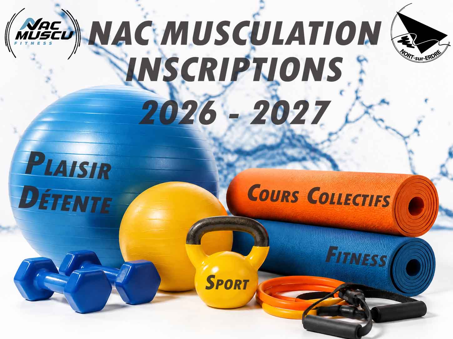 Nac Musculation inscription 2026 2027